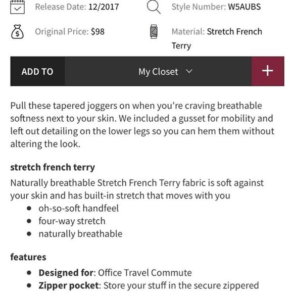 Lululemon Athletica Women's Free To Roam Jogger 30” Pants Black Size 4 - Picture 12 of 12